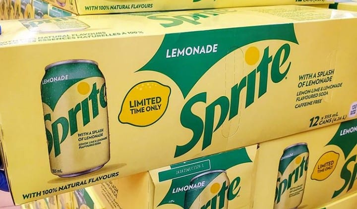 Sprite Lemonade Is Back And This Time It Is Available In Cans So Get Ready To Stock Up
