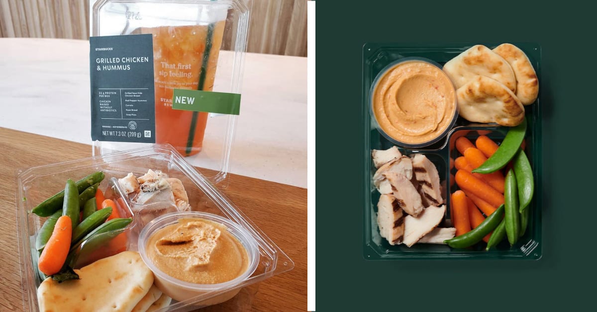 Starbucks Just Launched A Chicken And Hummus Protein Box And I Can’t Wait To Try It