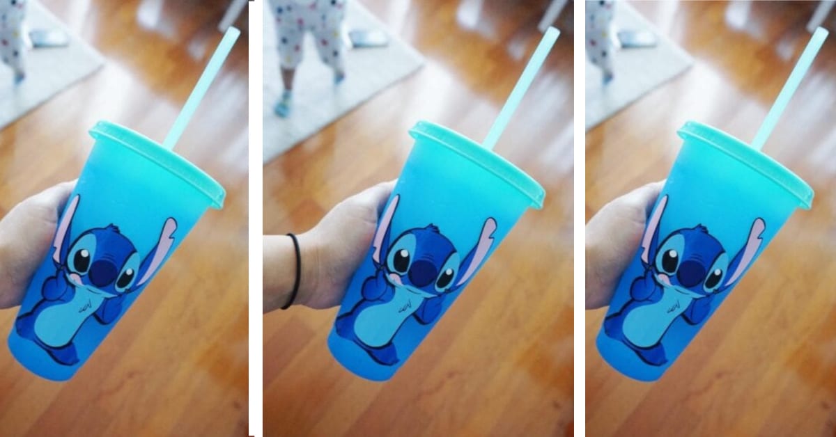 Disney Inspired Love Experiment 626 Stitch Starbucks Reusable Cold or Hot Cup