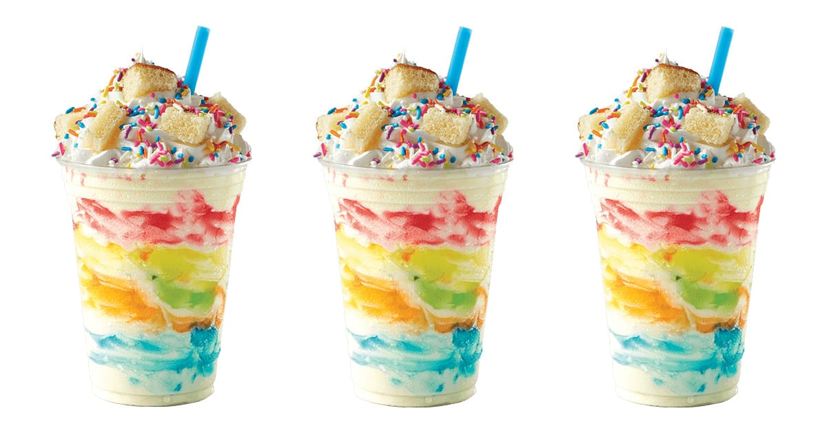 Carvel Has A New Tie-Dye Shake That Tastes Like Cake Mix and I Need One