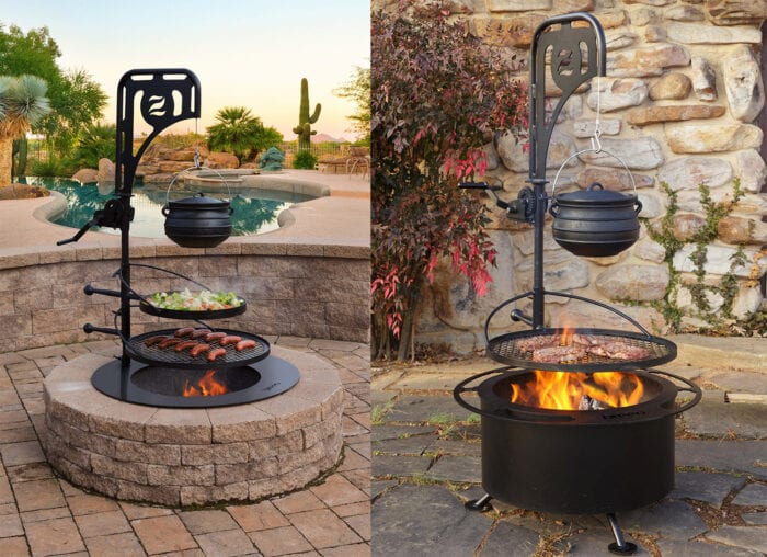 You Can Get A 3 Tier Campfire Grill For, Breeo Fire Pit Install
