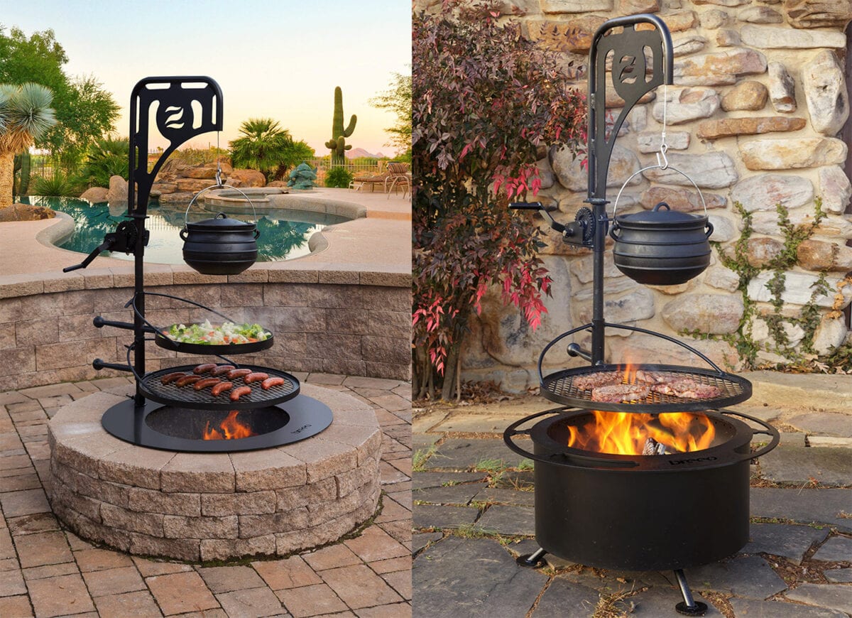 You Can Get A 3-Tier Campfire Grill For The Ultimate Cooking Experience and I Need It