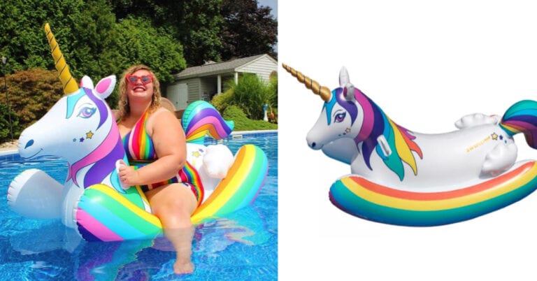You Can Get A Inflatable Rocking Unicorn And I’m Going To Need It Now