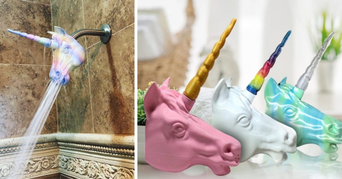 You Can Get A Unicorn Shower Head For The Most Magical Shower Ever