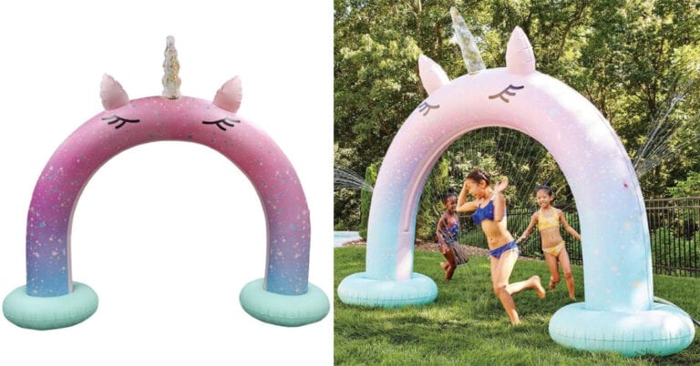 You Can Get A Giant Inflatable Unicorn Sprinkler and It’s Pure Magic