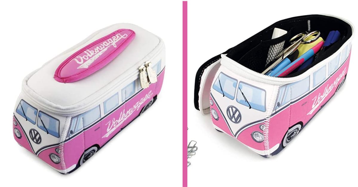 You Can Get A Volkswagen Bus Makeup Bag and I Need One