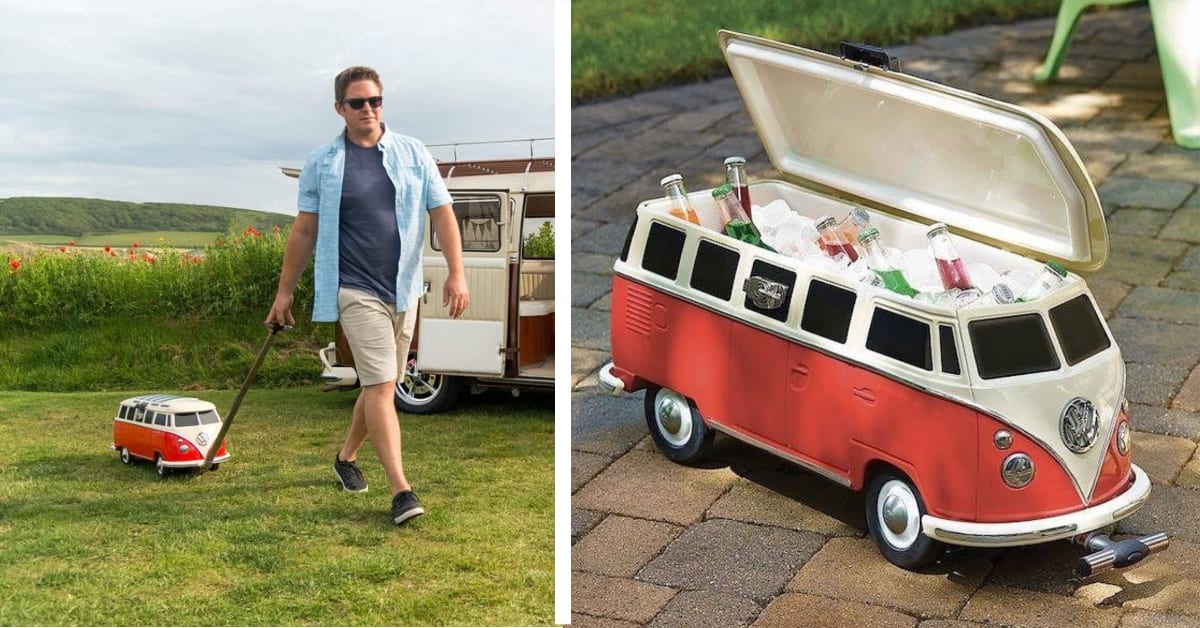 You Can Get A Rolling Volkswagen Bus Cooler and I Need It In My Life