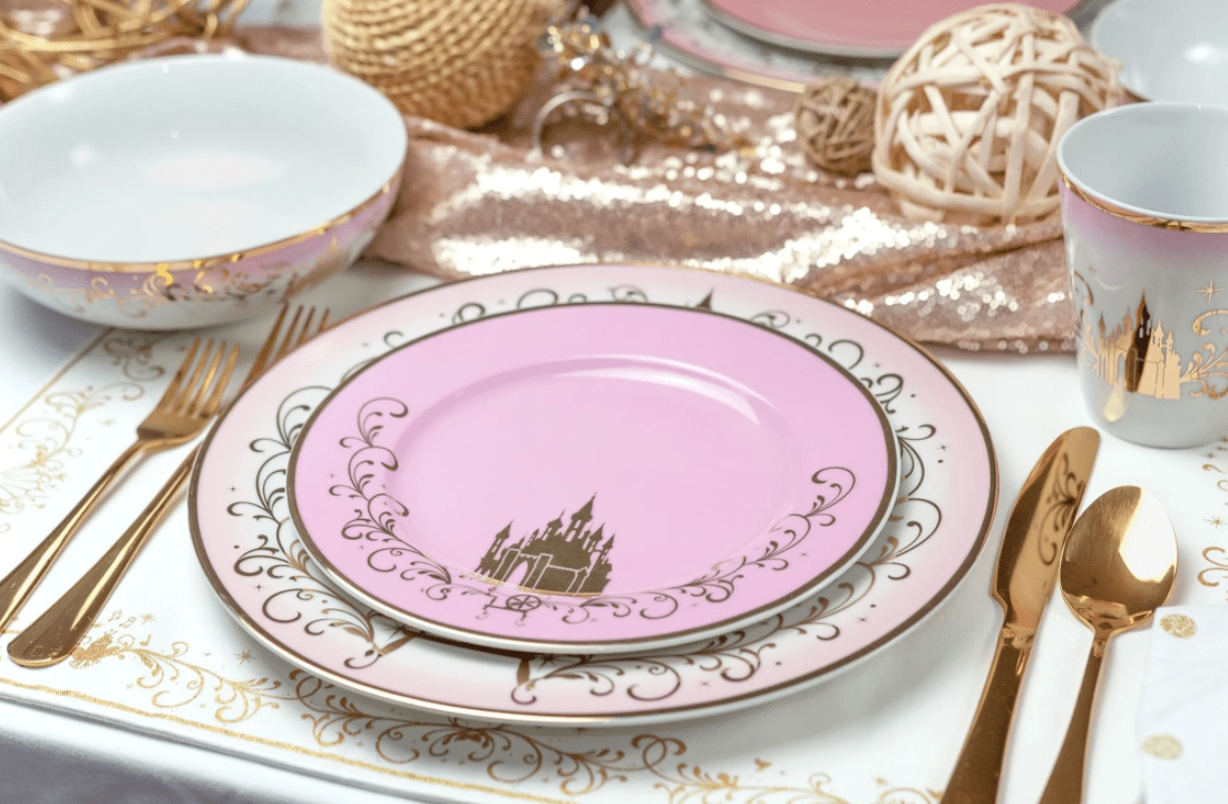You Can Get New Disney Princess Dinnerware Sets For The Most Magical Meal Ever