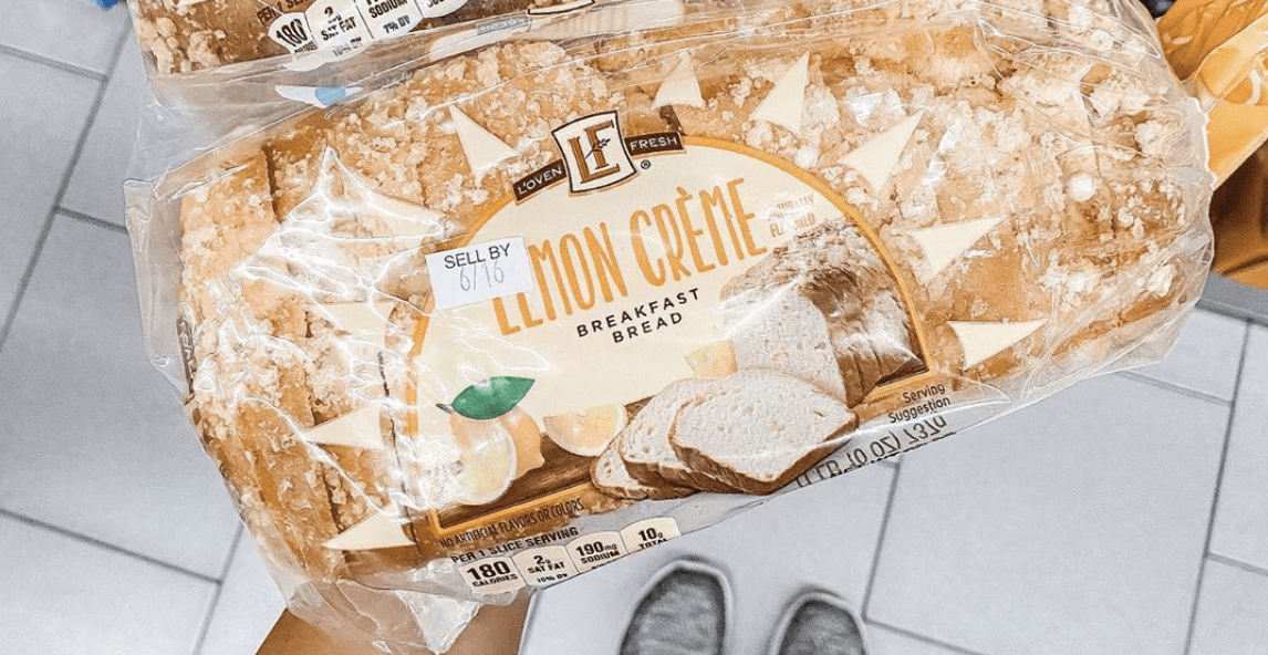 Aldi Has A Lemon Crème Breakfast Bread And Now I’m Drooling