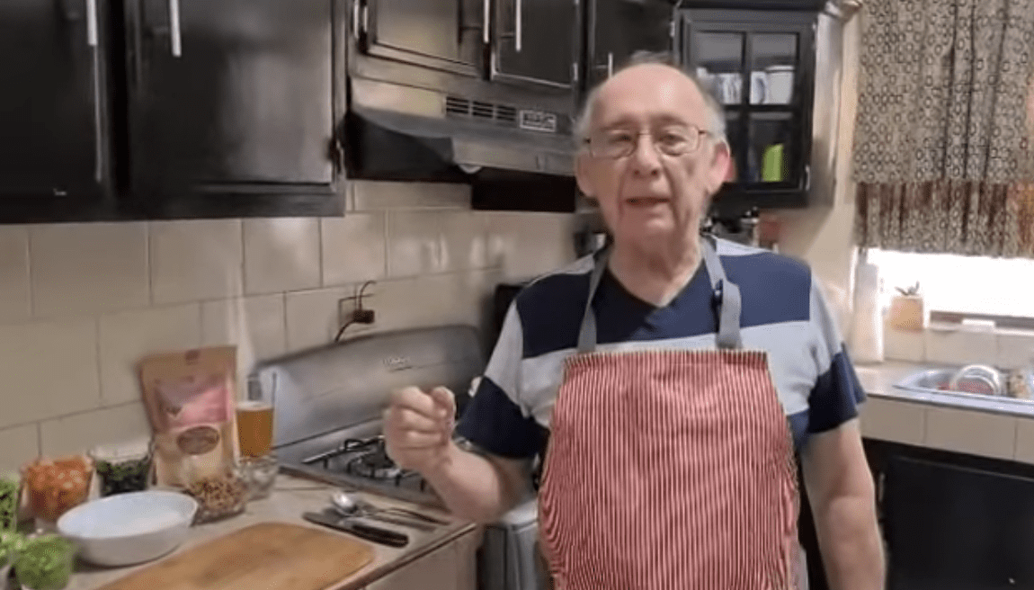 This 79-Year-Old Man Started A YouTube Cooking Channel After Losing His Job and I Love Watching Him