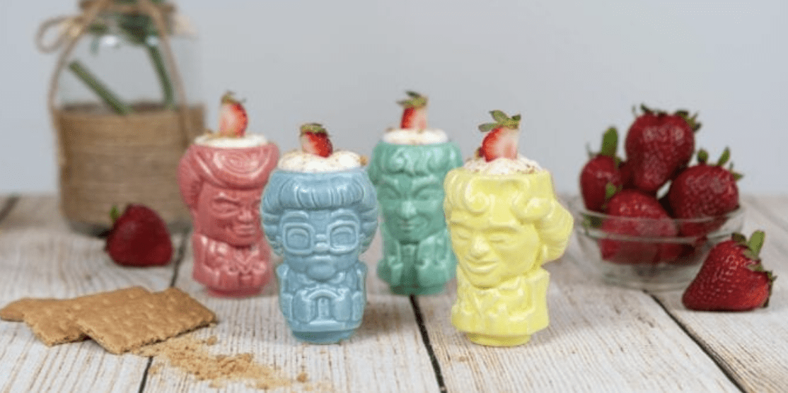 You Can Get These Colorful ‘Golden Girls’ Tiki Shot Glasses Just In Time For Summer