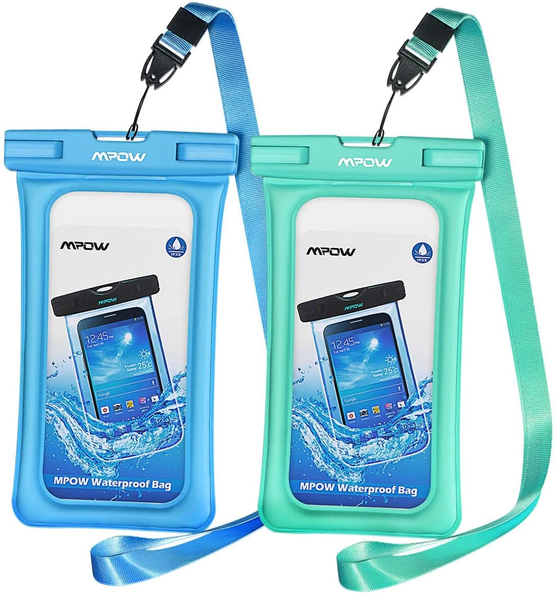 This Floating Waterproof Phone Case Holder Allows You Take Photos Underwater 