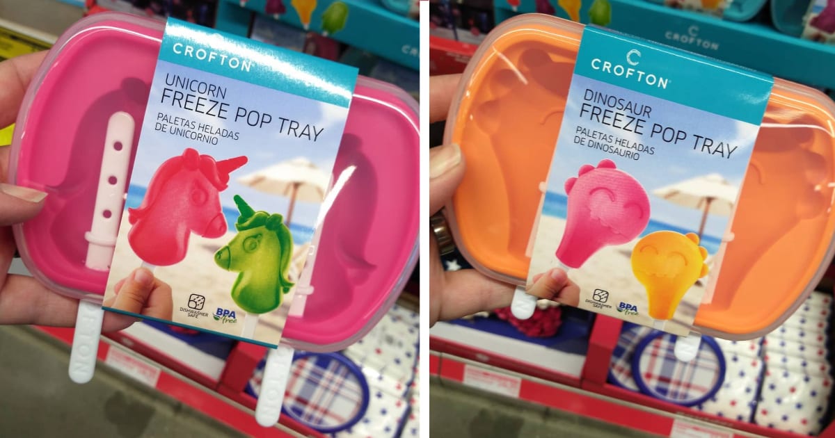 Aldi Is Selling $3 Freeze Pop Trays So You Can Make Shaped Popsicles For Your Kids