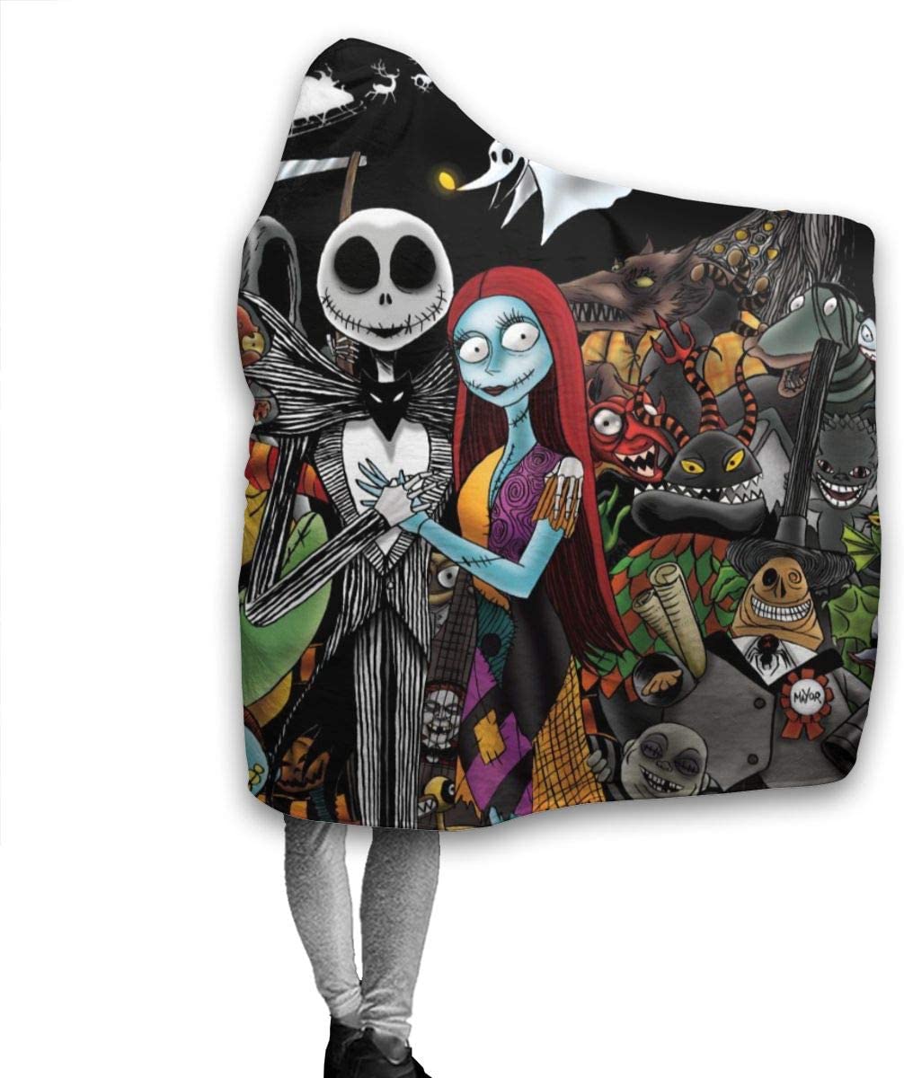 This Hooded Nightmare Before Christmas Blanket Is Simply Meant To Be Mine