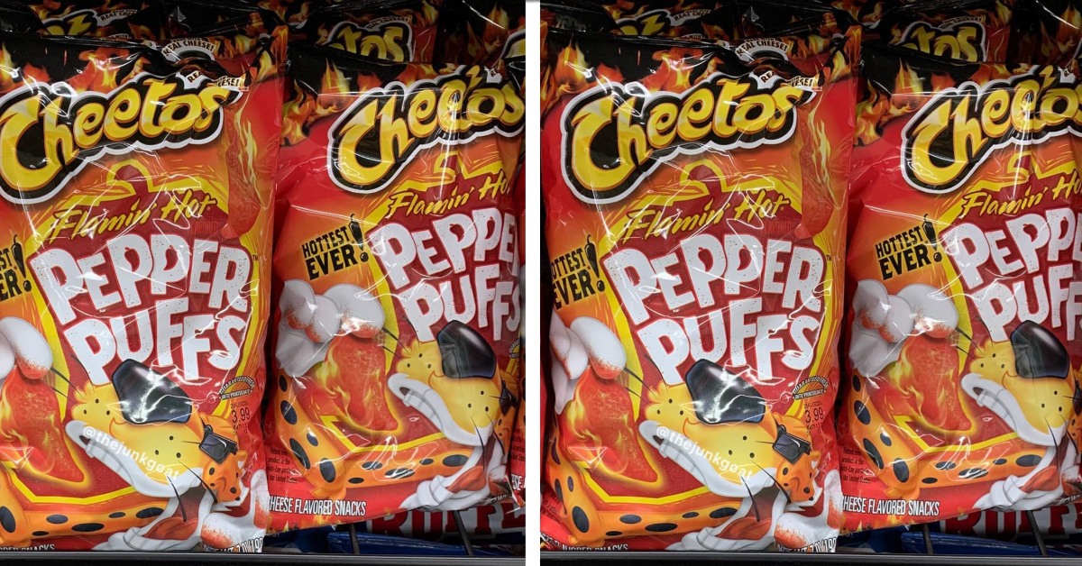 Cheetos Flamin’ Hot Pepper Puffs Are Here And They Are The Hottest Cheetos Flavor Ever
