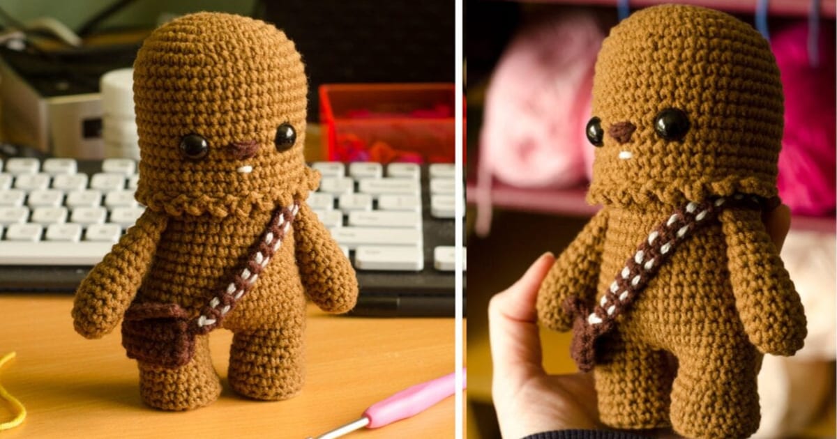 This Patterns Allows You To Make Your Own Tiny Crochet Chewbacca and I Love It