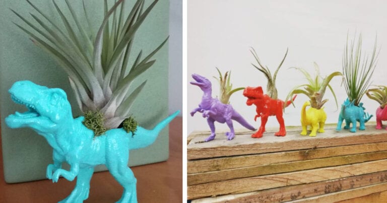 These Dinosaur Plant Holders Are Perfect For That Jurassic Lover In Your Life