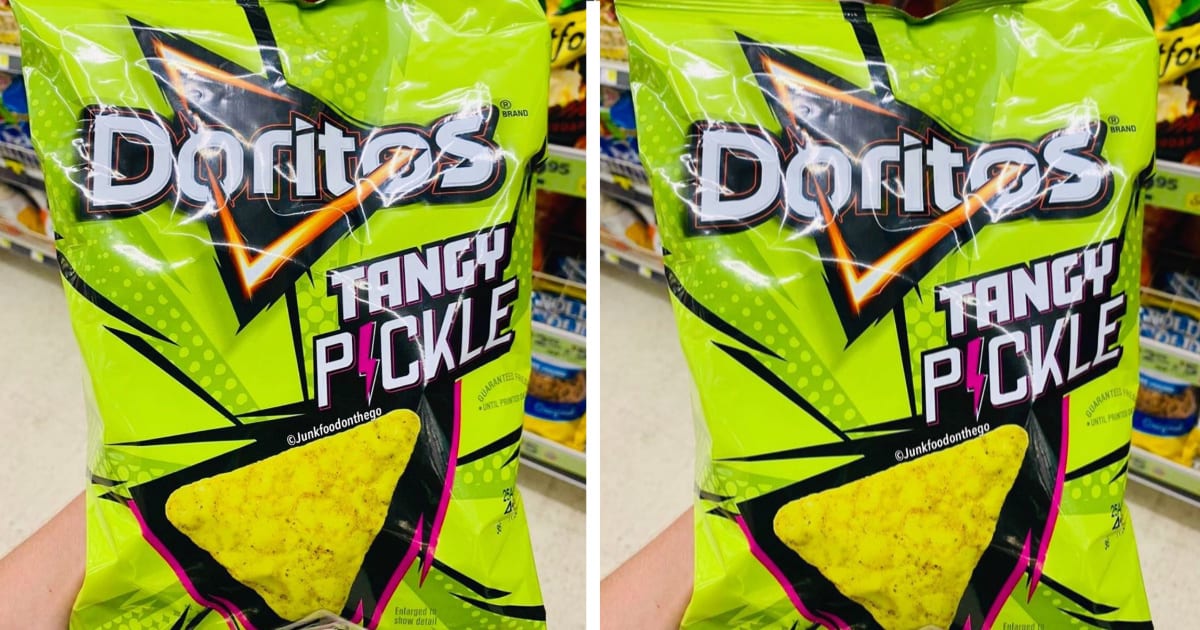 Doritos Tangy Pickle Chips Are Back In Stores and I'm Stocking Up Now.