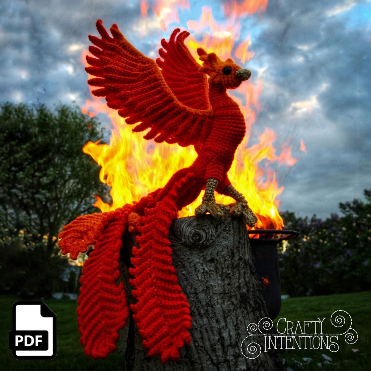 You Can Crochet Your Own Phoenix And It Is Majestic