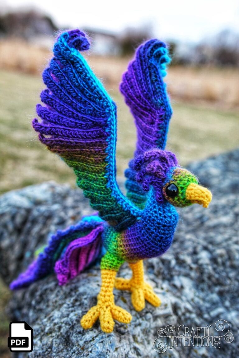 You Can Crochet Your Own Phoenix And It Is Majestic