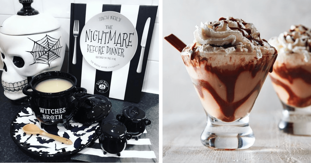 This Halloween Cookbook Has Spooky Recipes Inspired By The Nightmare Before Christmas and Beetlejuice