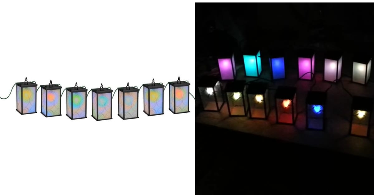 Home Depot Is Selling Color Changing LED Mosaic String Lights and I Need Them