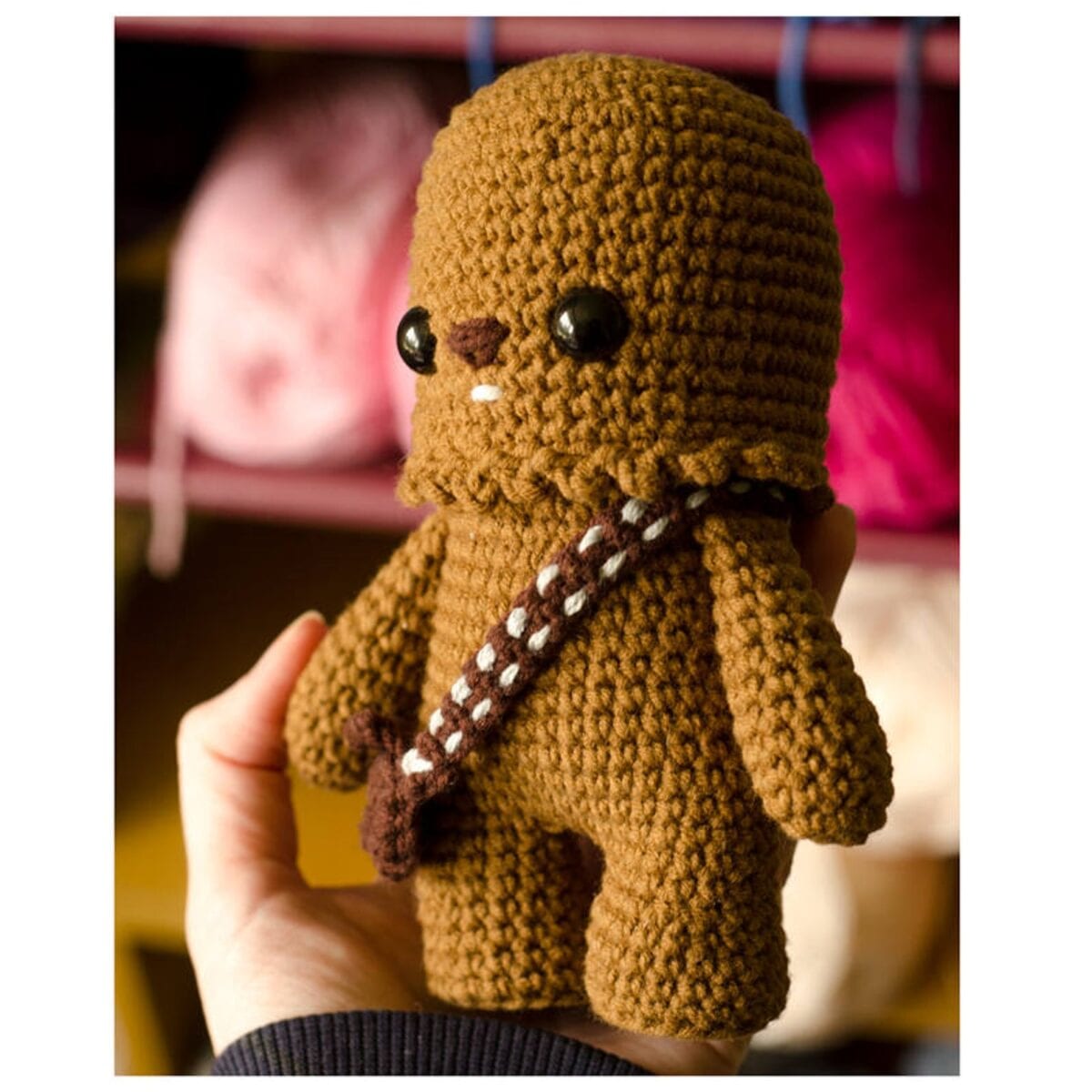 This Patterns Allows You To Make Your Own Tiny Crochet Chewbacca and I