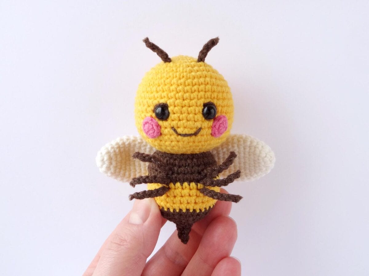 This Pattern Allows You To Crochet The Cutest Little Honey Bee