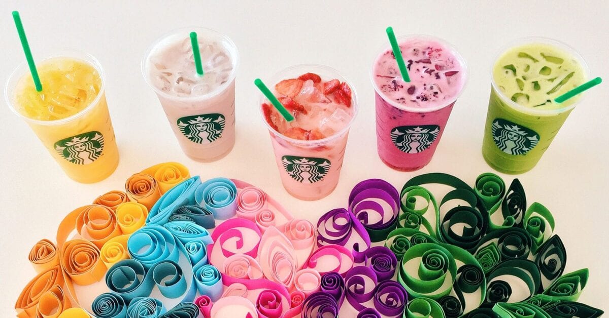 Here’s How To Order All Of The Starbucks Secret Menu Rainbow Drinks