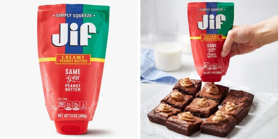 Jif’s New Squeezable Pouch Helps You Always Have Peanut Butter Ready To Spread On Everything