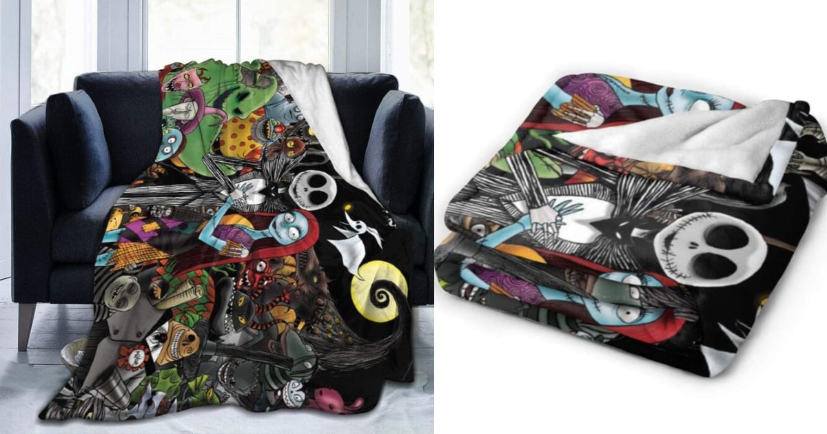 This Hooded Nightmare Before Christmas Blanket Is Simply Meant To Be Mine