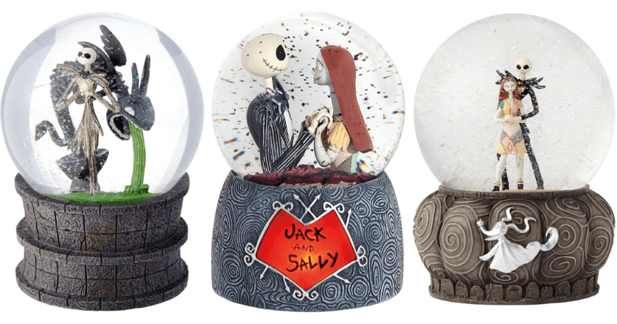These Nightmare Before Christmas Snow Globes Will Simply Be The Best Decoration In Your House
