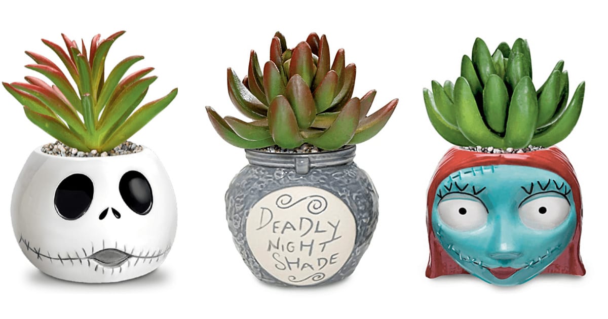 This Set Of ‘Nightmare Before Christmas’ Succulent Planters Are Simply Meant To Be Mine