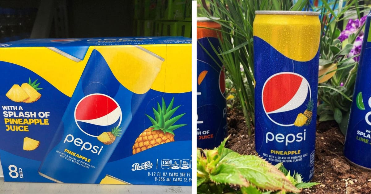 Pepsi Pineapple Is Here To Give Your Next Drink An Amazing Tropical Twist and I Want Some
