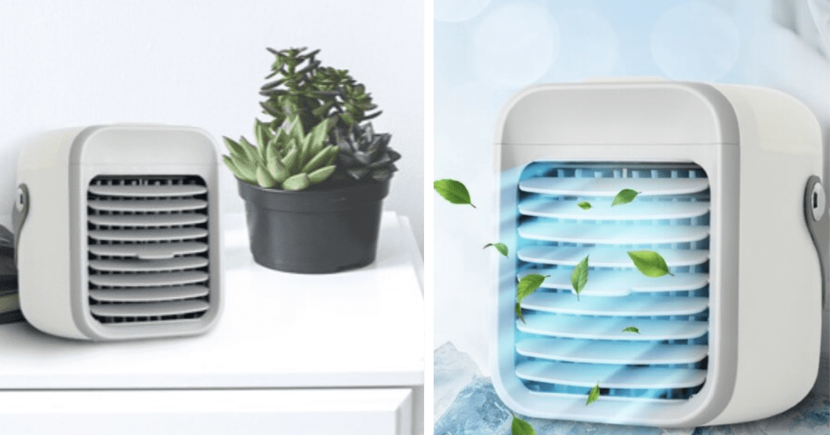 This Mini Portable Air Conditioner Is The Perfect Way To Keep You Cool All Summer