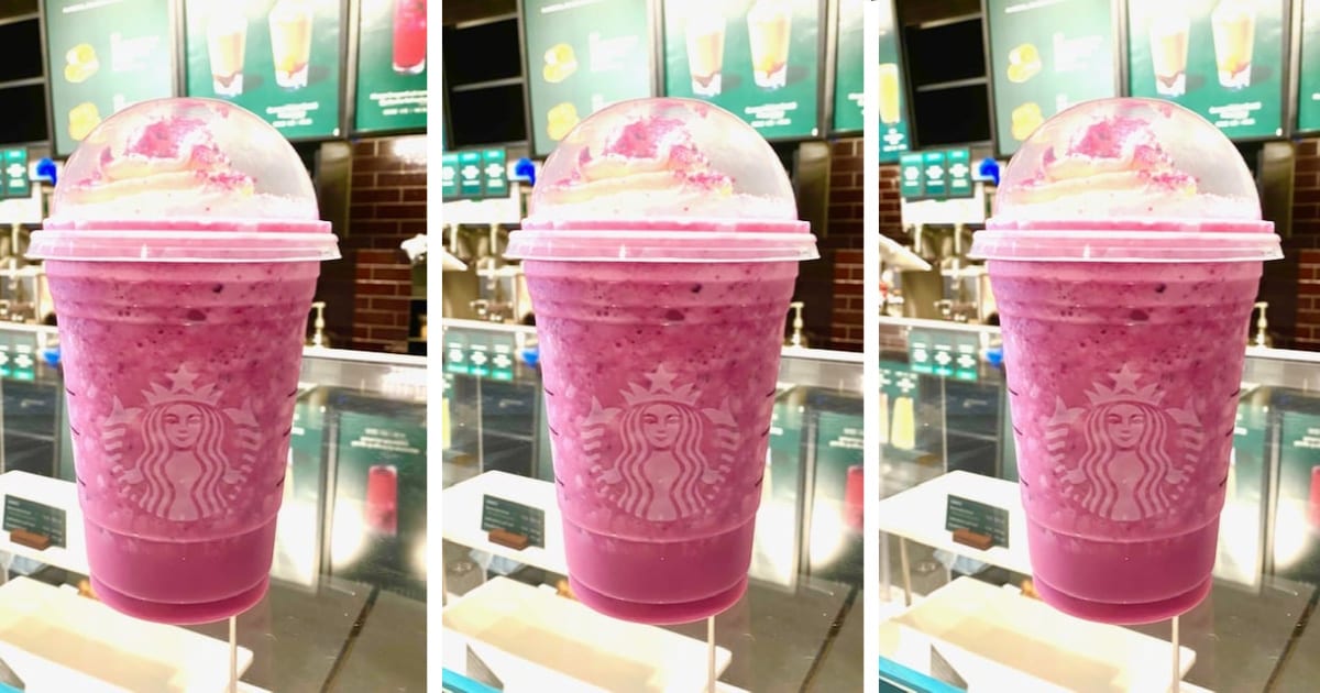 Here’s How To Order A Pink Flamingo Frappuccino Off Of The Starbucks Secret Menu