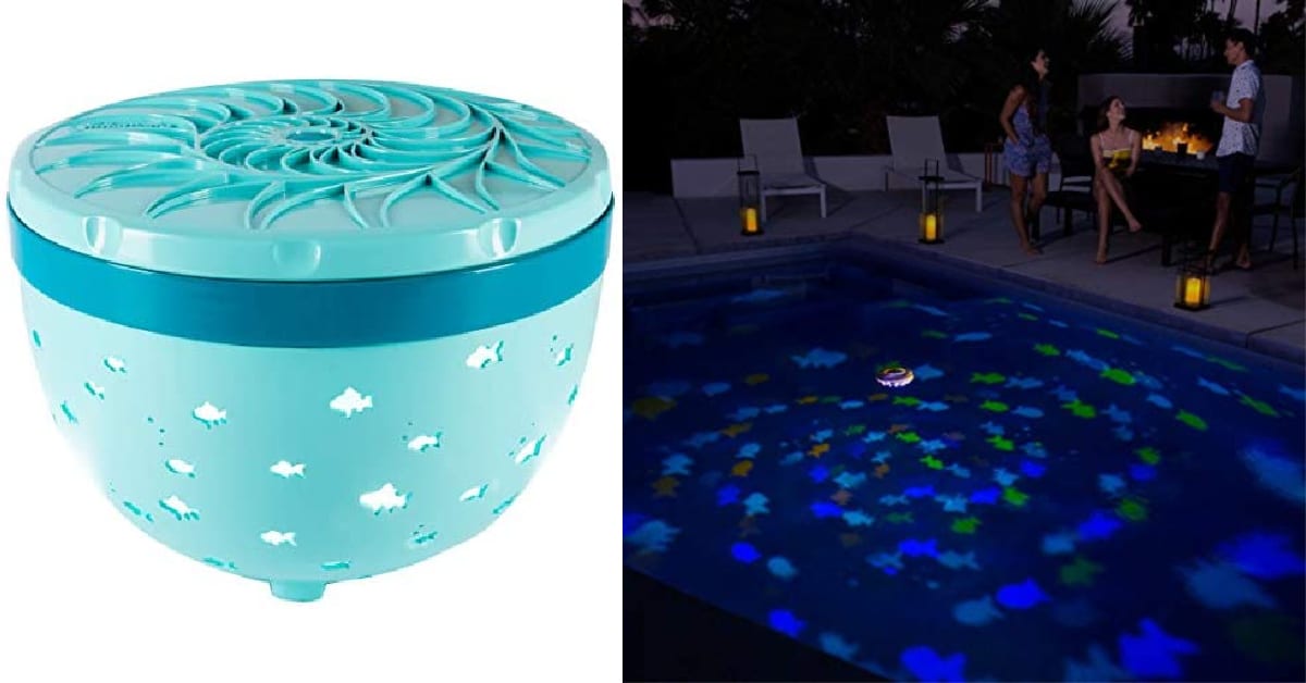 This Light Allows You To Turn Your Pool Into A Rainbow Reef Aquarium