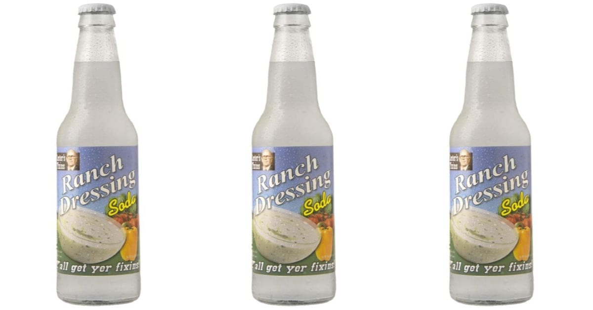 Ranch Dressing Soda Exists and I Don’t Know How to Feel