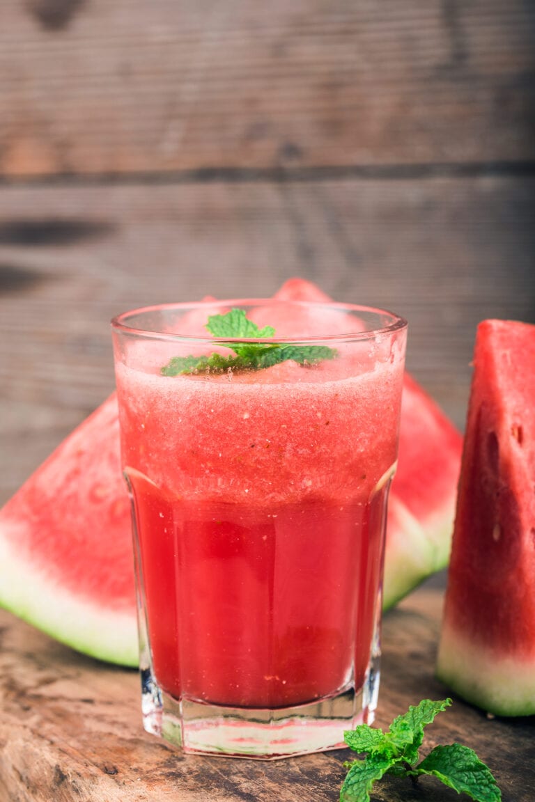 4-Ingredient Watermelon Slushies