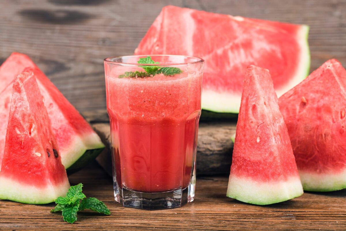 4-Ingredient Watermelon Slushies