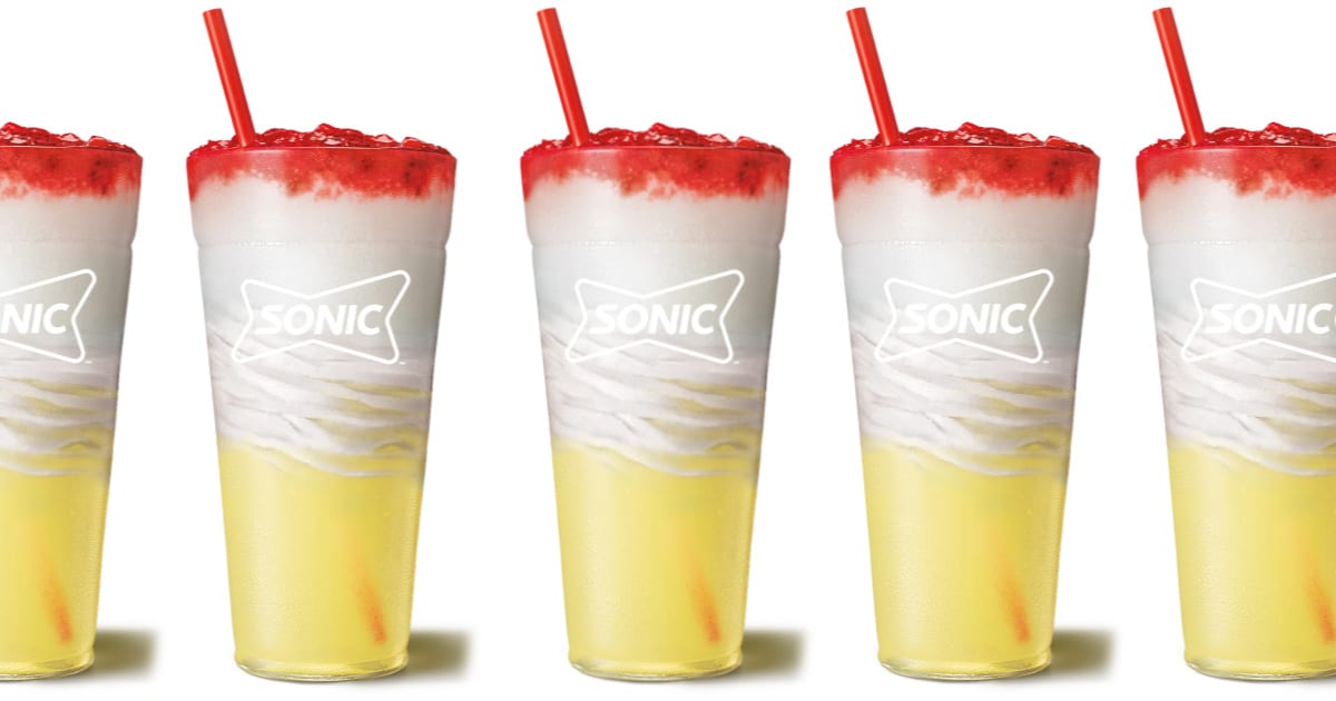 Sonic Is Releasing A Lemonberry Slush Float Complete With A Scoop Of Vanilla Ice Cream