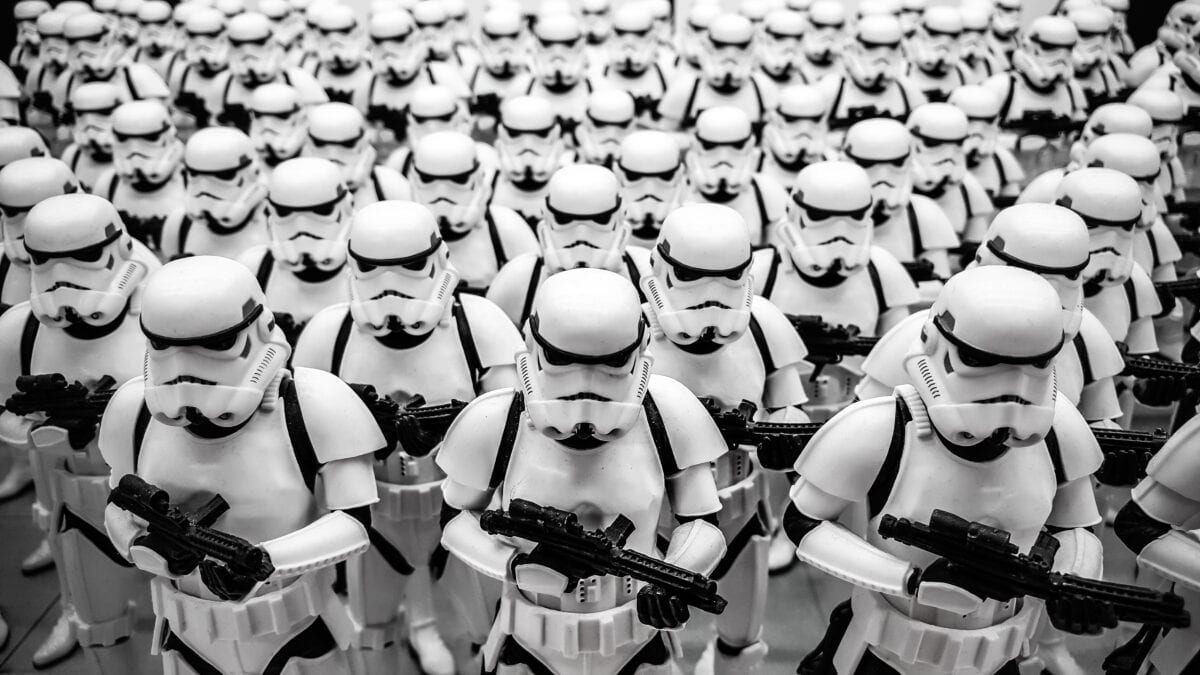 clone army stormtroopers