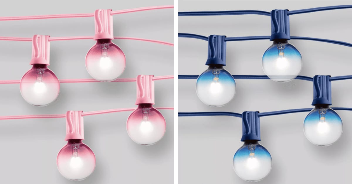 Target is Selling $12 Ombre String Lights So You Can Light Up The Night