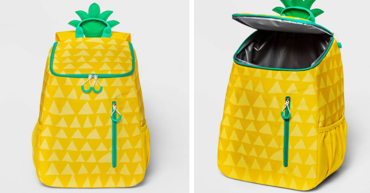 Target’s Popular Pineapple Backpack Cooler Is Back And It’s Only $20