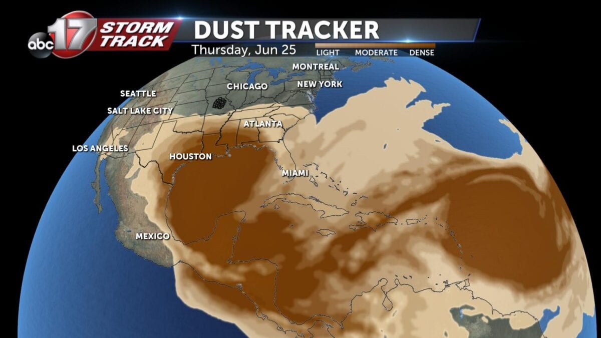 A Massive Saharan Dust Cloud Is Coming To The U.S. Here Is What We Know.