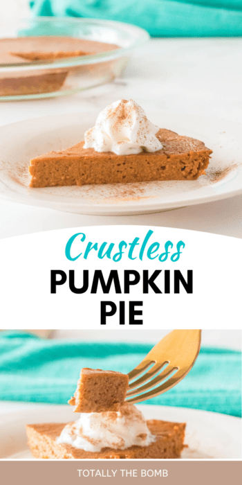 Easy Crustless Pumpkin Pie