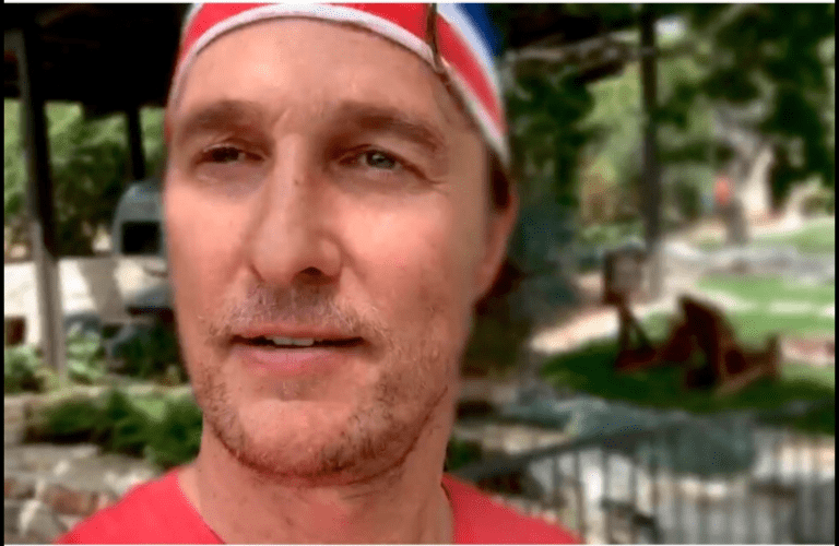Matthew McConaughey Has A Message For Everyone That Includes A Reminder To Wear Your Mask