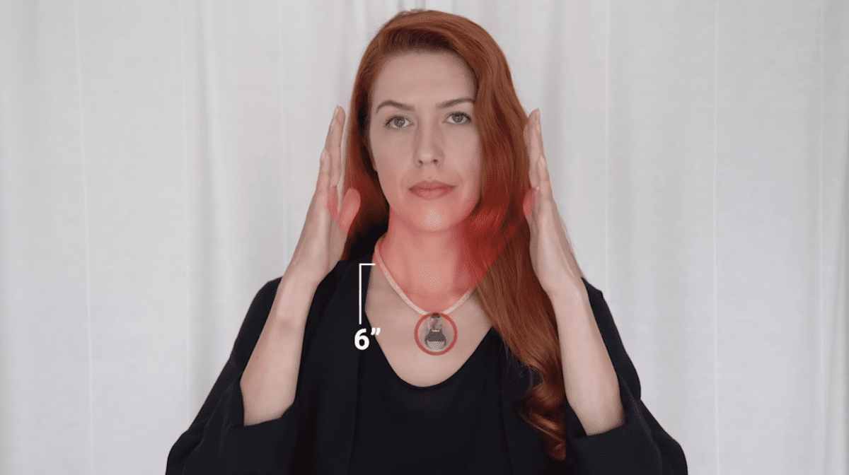 NASA Invented A Necklace That Reminds You To Not Touch Your Face