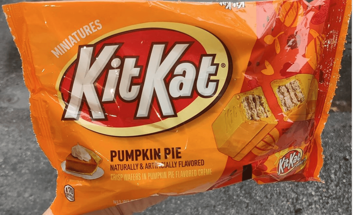 Kit Kat Is Bringing Back Their Pumpkin Pie Flavor This Month And I’m Stocking Up