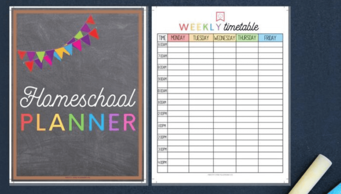 This Printable Homeschool Planner Will Help Keep You Organized and On Track This School Year
